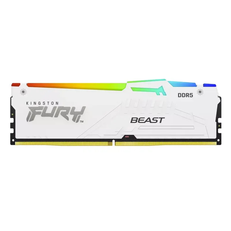 Kingston FURY White RGB 32G(2x – 64Gb Ddr5 6000Mhz Cl30 2X32Gb Desktop Bewertung und Preis